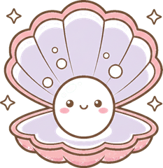 Icon Ai 2026 07 05T164247033Z Mermaid Pearl Shell Bright Kawaii Label Art V2 1024