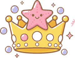 Icon Ai 2026 07 05T164247033Z Mermaid Crown Star Bright Kawaii Label Art V2 1024