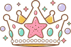 Icon Ai 2026 07 05T164247033Z Mermaid Crown Star Bright Kawaii Label Art V1 1024