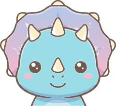 Icon Ai 2026 07 05T161910399Z Sc Dino Triceratops Bright Kawaii Dino Label Art V1 1024
